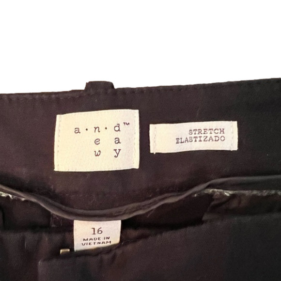A New Day ankle pant, black, size 16 - Picture 3 of 5